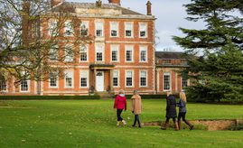 Autumn Hall Exterior and people resized