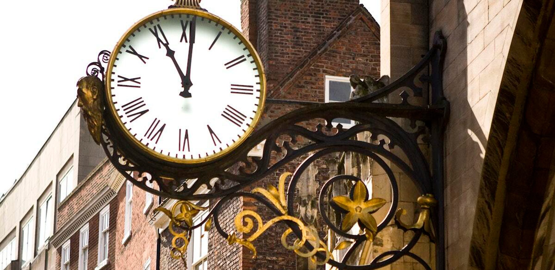 Clock on Coney Street