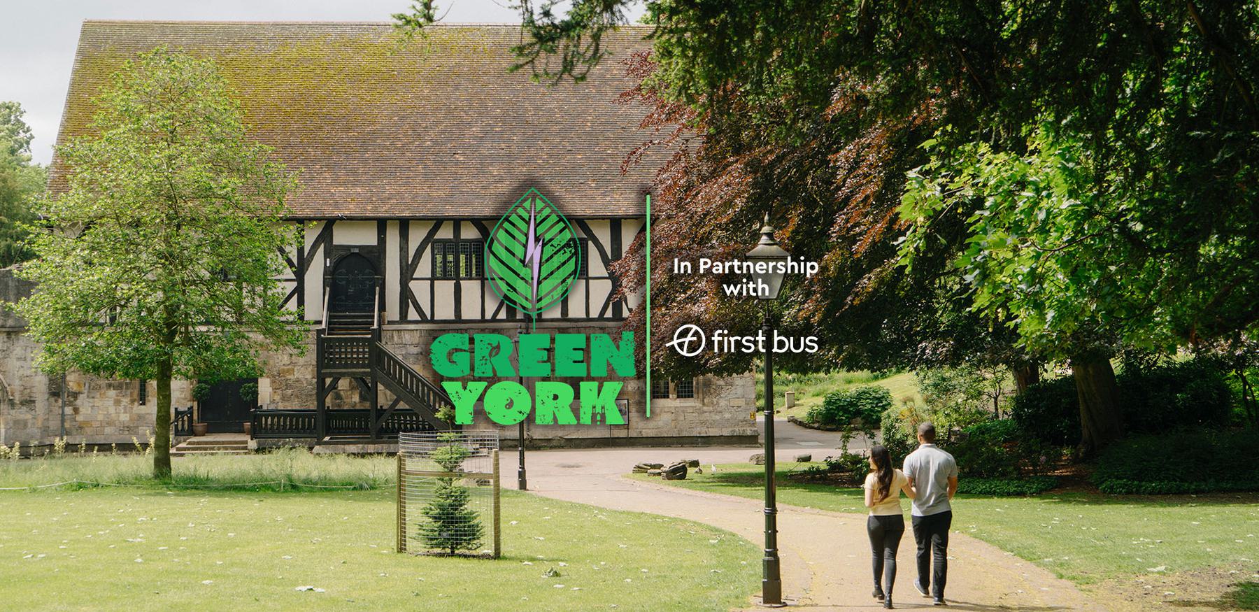 Green York header banner