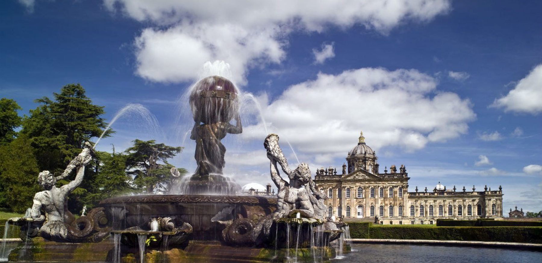 The Atlas Fountain at Castle Howard Mike Kipling 1599486194