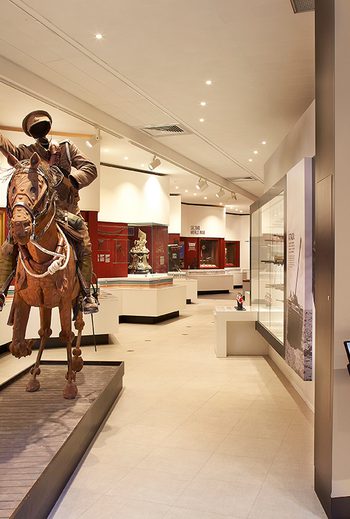 York Army Museum infantryman and cavalryman